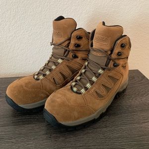 STEEL TOE BOOTS 7.5 RED WING SHOES WORX